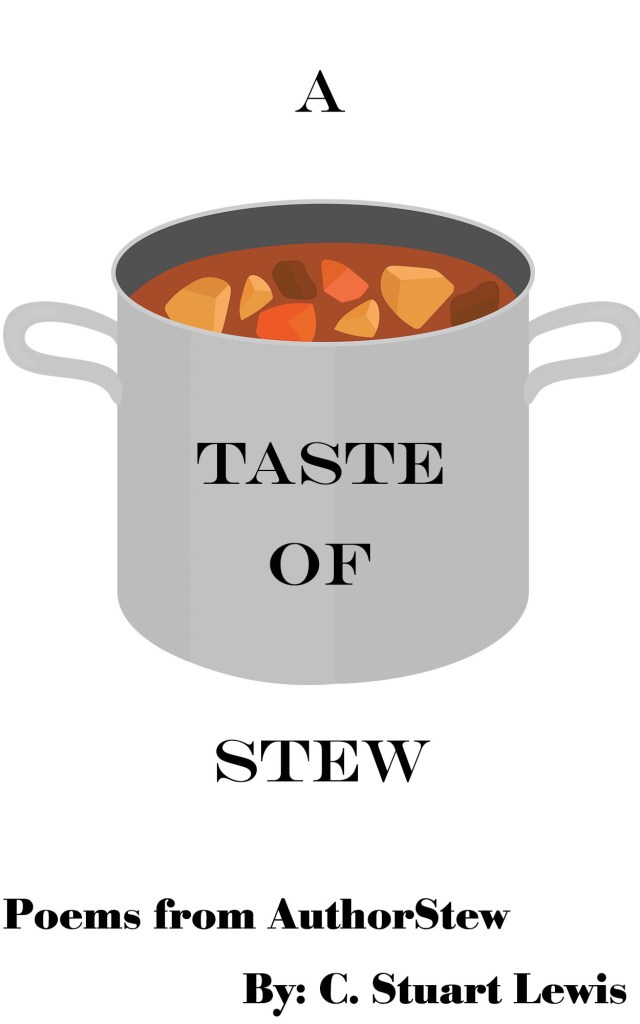 A pot of stew with the title A Taste of Stew written over it.